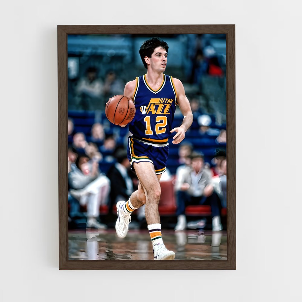 Poster Dribble Électrique – affiche Basketball (vue 5)